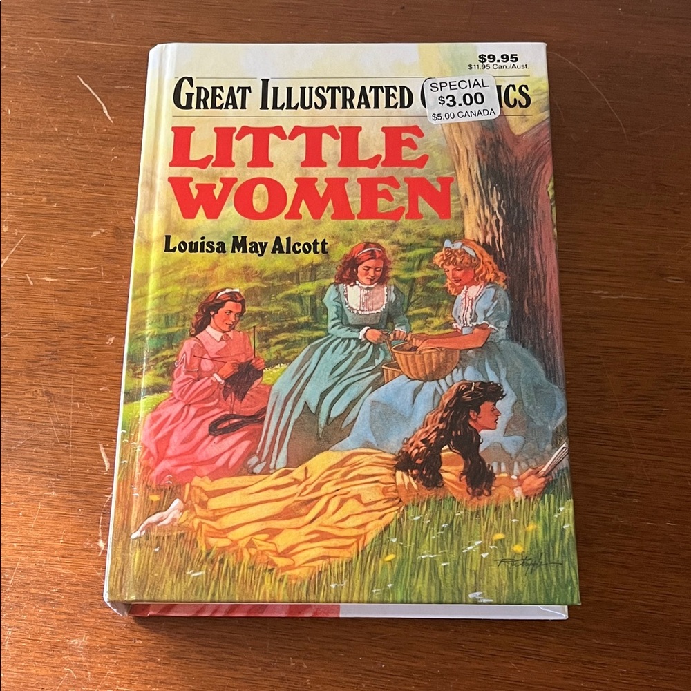 Little Women Illustrated Hardcover Book